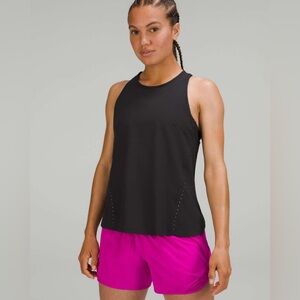 Lululemon Lightweight Stretch Running Tank Top - Black - Size 8